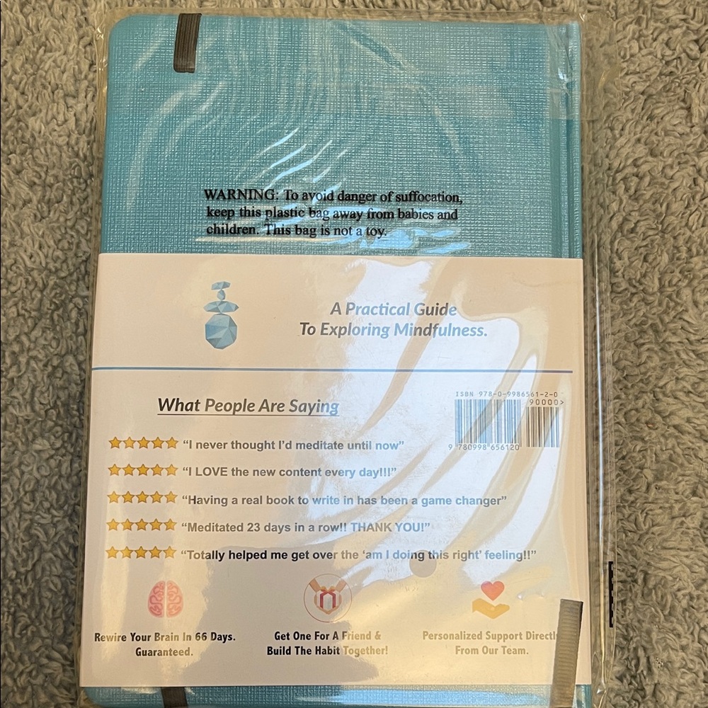 Blue Meditation Sidekick Journal